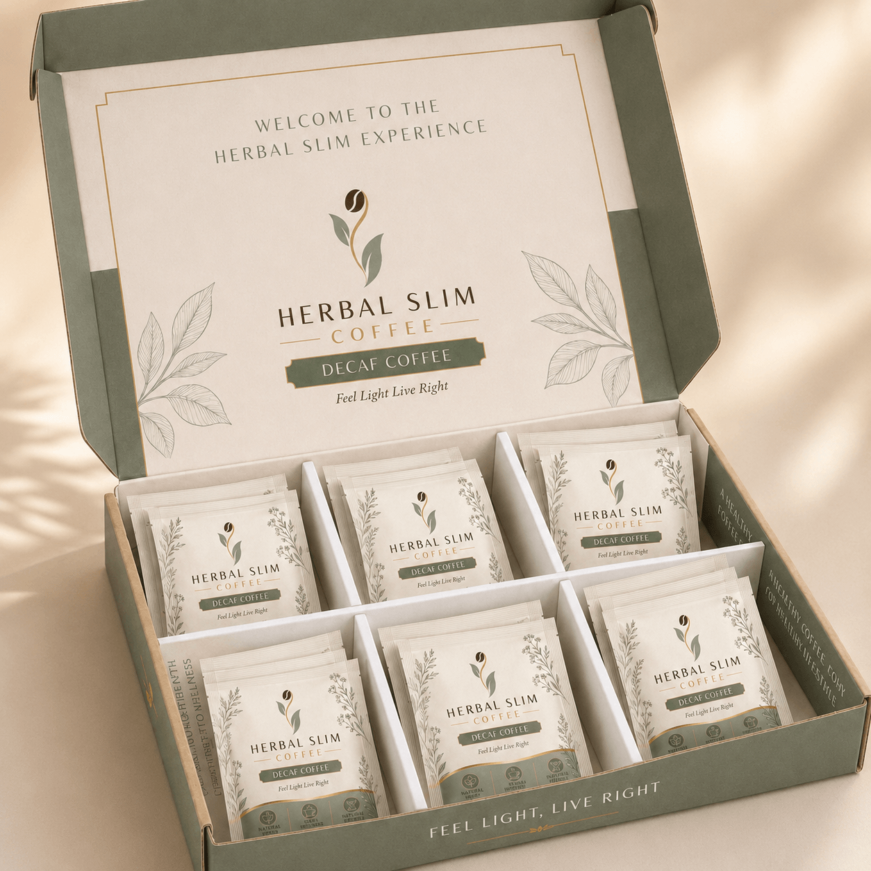 Herbal Slim Coffee - decaffeinated