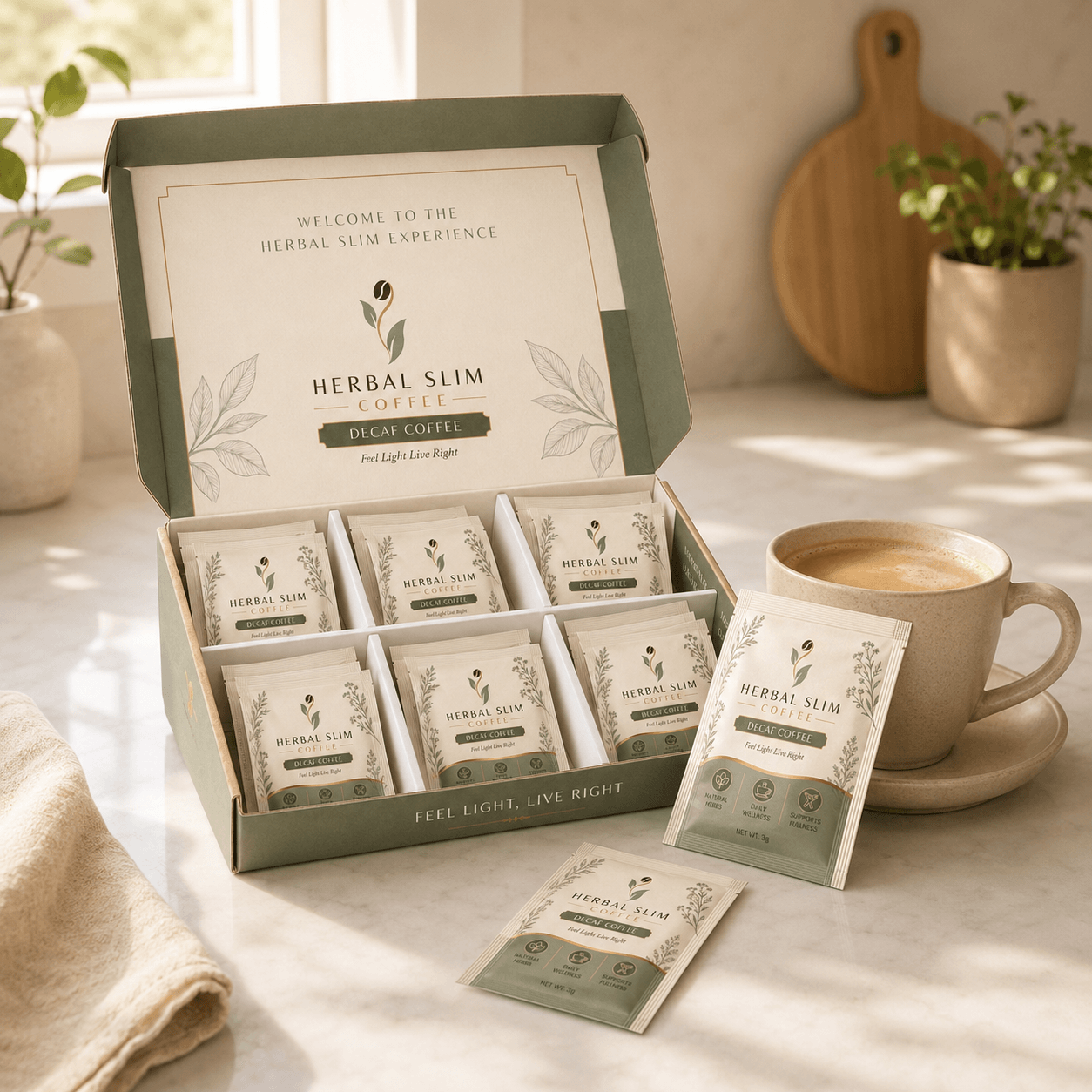 Herbal Slim Coffee - decaffeinated