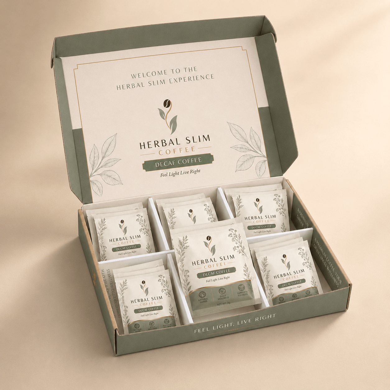 Herbal Slim Coffee - decaffeinated