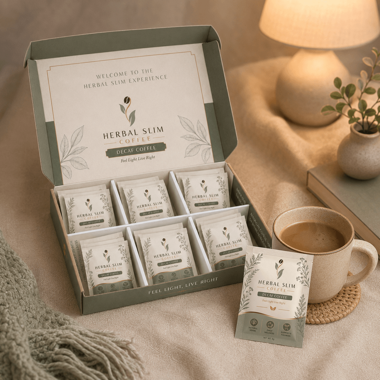 Herbal Slim Coffee - decaffeinated