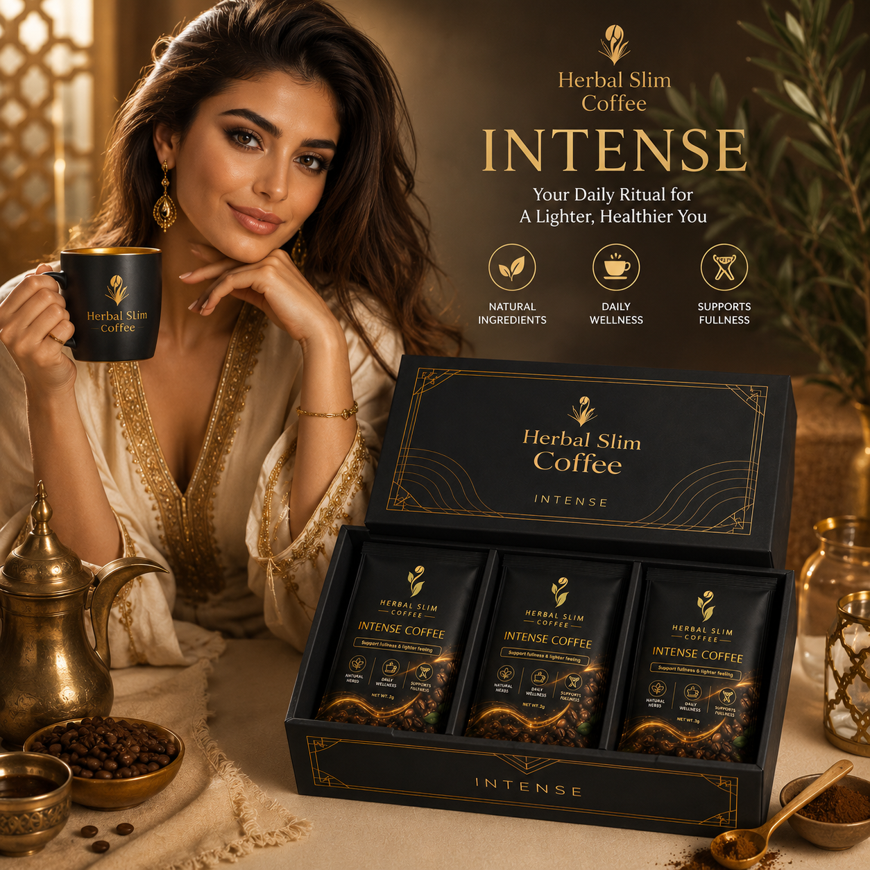 Herbal Slim Coffee premium lifestyle ritual