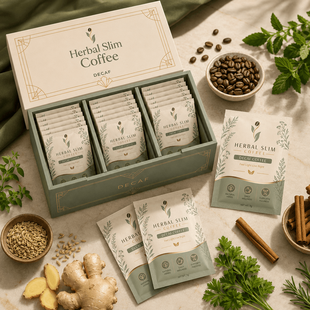 Premium Herbal Slim Coffee - Decaffeinated