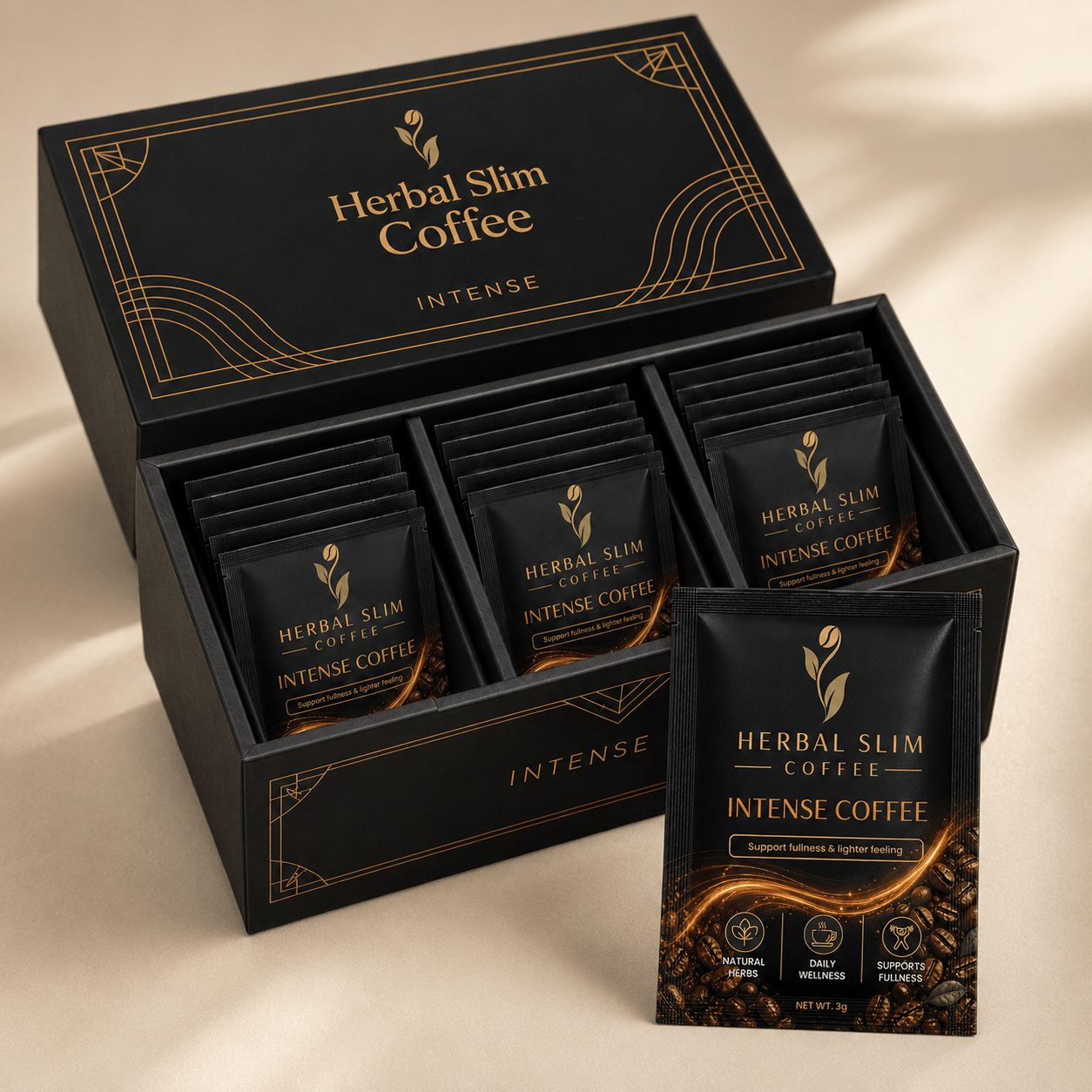 Premium Herbal Slim Coffee - Intensive