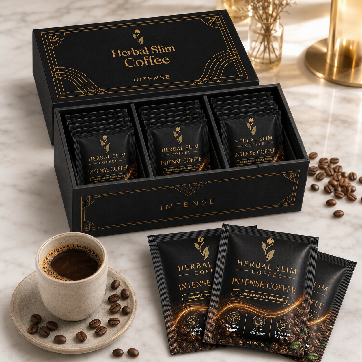 Premium Herbal Slim Coffee - Intensive