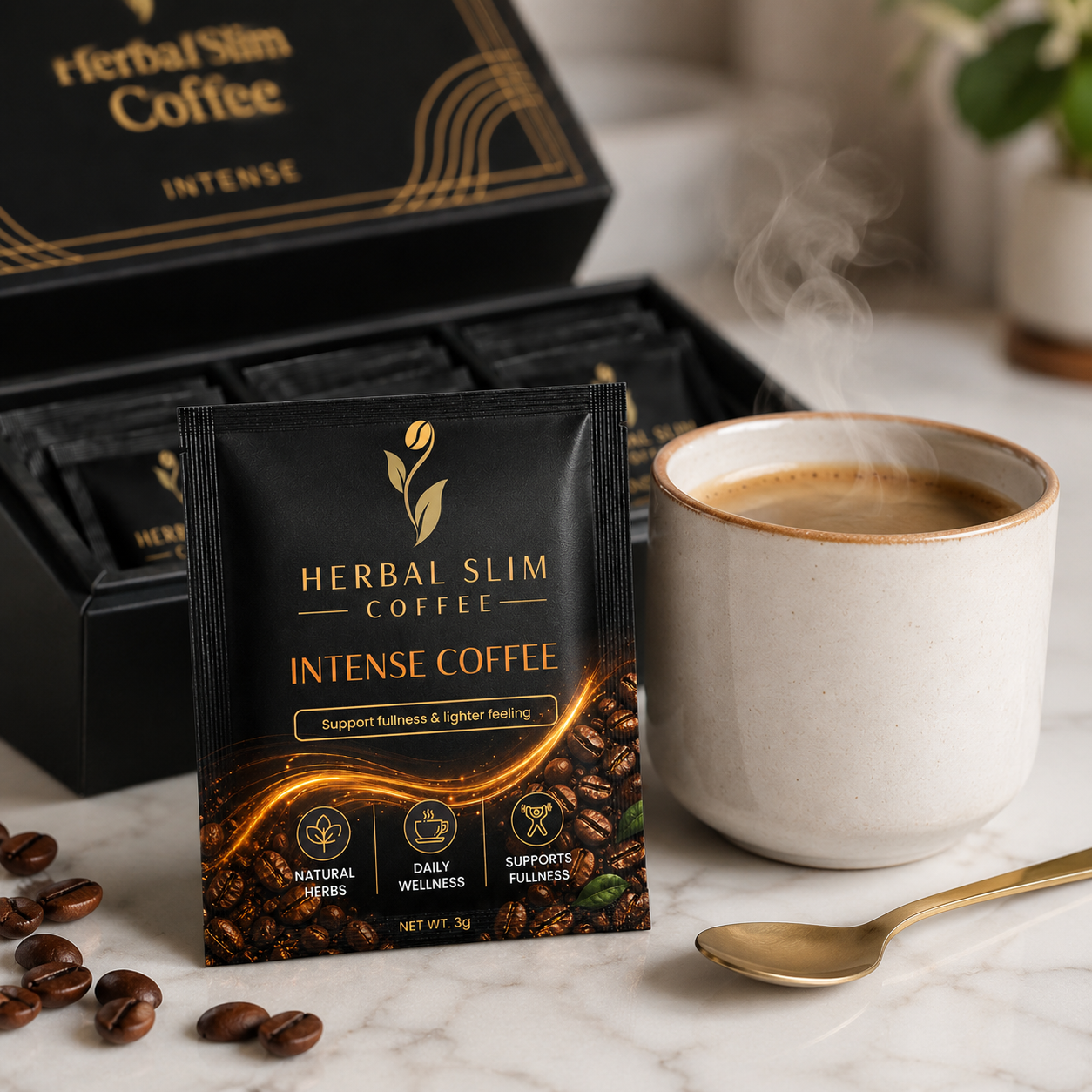 Premium Herbal Slim Coffee - Intensive